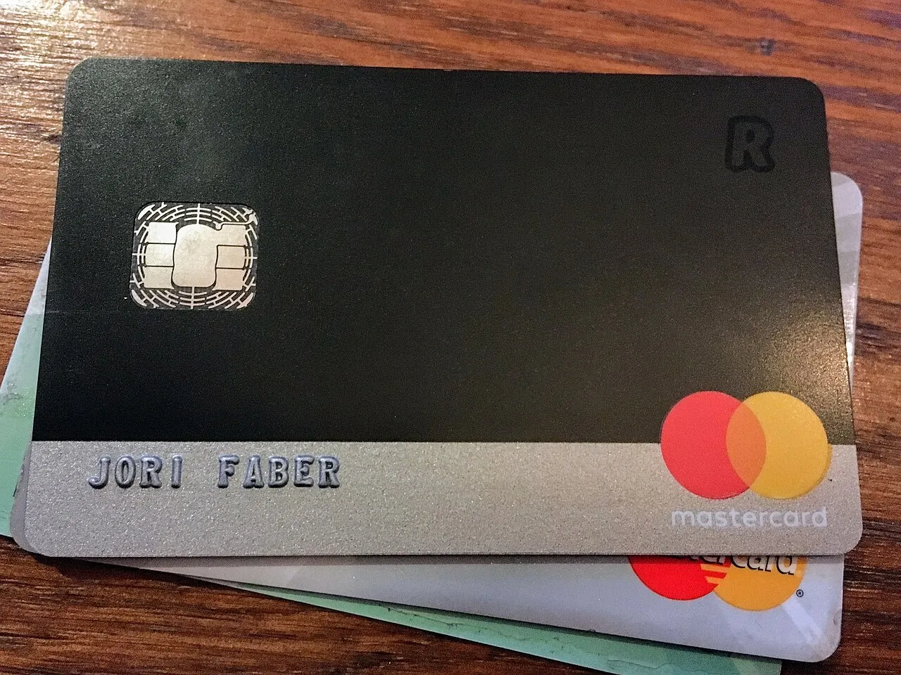 Een betaalkaart van Revolut