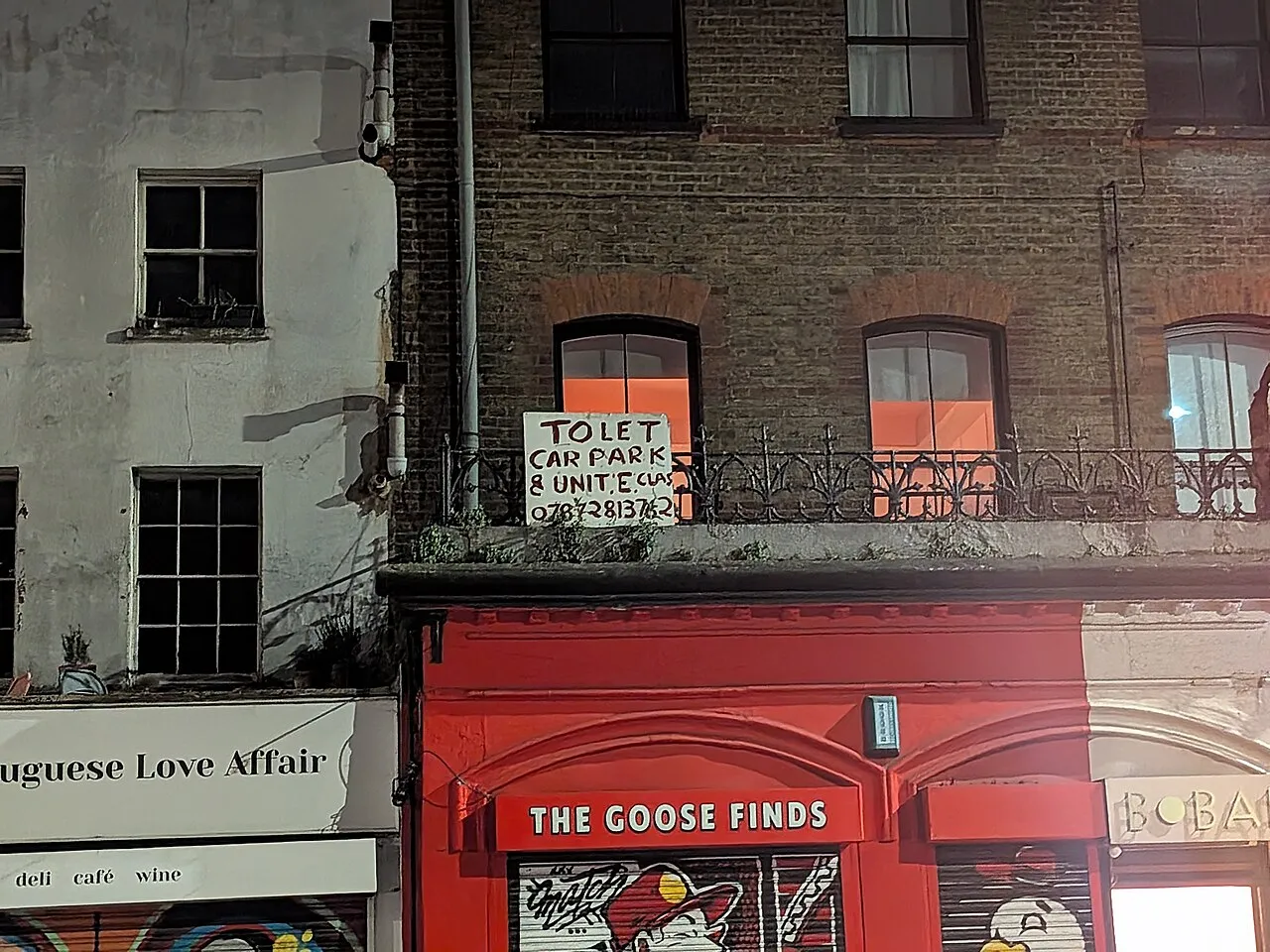 Een "To Let"-bord aan een pand in Londen, waar de vraagprijzen voor huur een record bereikten