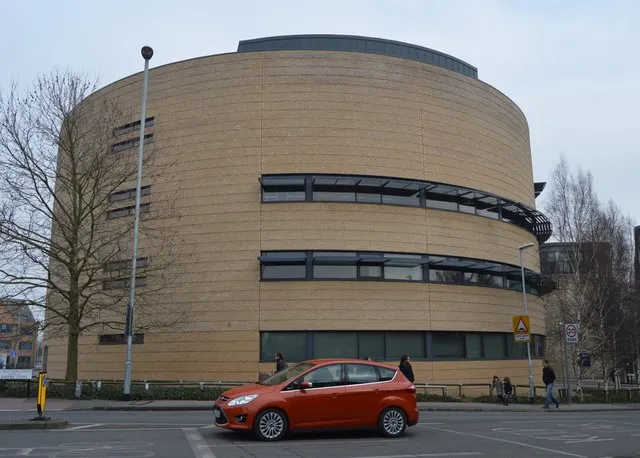 Cambridge Crown Court, waar Anthony Williams terechtstaat.